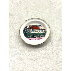 Rosina Bone China The Old Curiosity Shop Trinket Dish Cecil Forbes Etching 4in